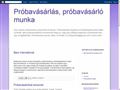 http://probavasarlocoach.blogspot.com ismertető oldala